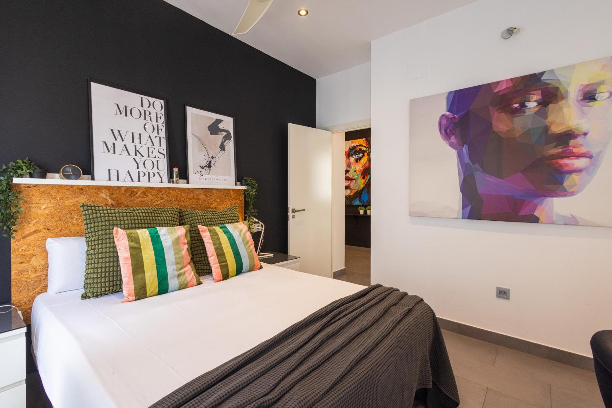 Florit Flats - Stylish 2 Bedroom Ac Wifi Terrace Attic In Valencia Center Dış mekan fotoğraf