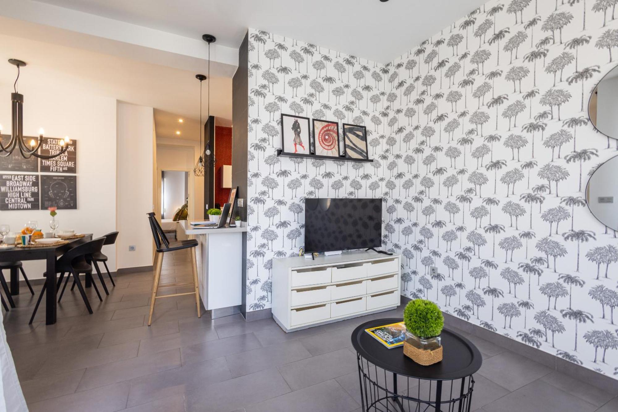 Florit Flats - Stylish 2 Bedroom Ac Wifi Terrace Attic In Valencia Center Dış mekan fotoğraf
