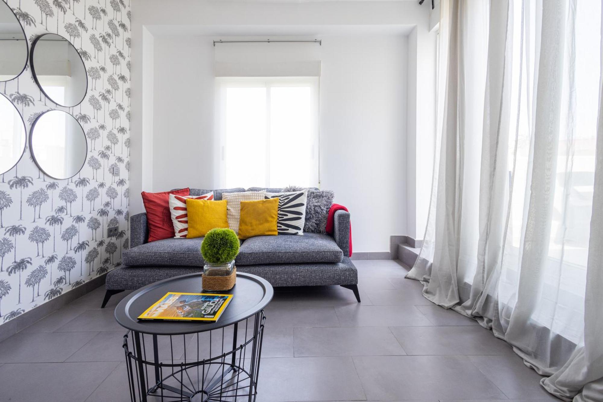 Florit Flats - Stylish 2 Bedroom Ac Wifi Terrace Attic In Valencia Center Dış mekan fotoğraf